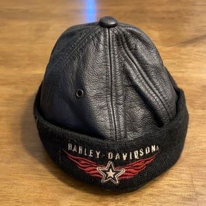 Harley Davidson Genuine Leather Hat